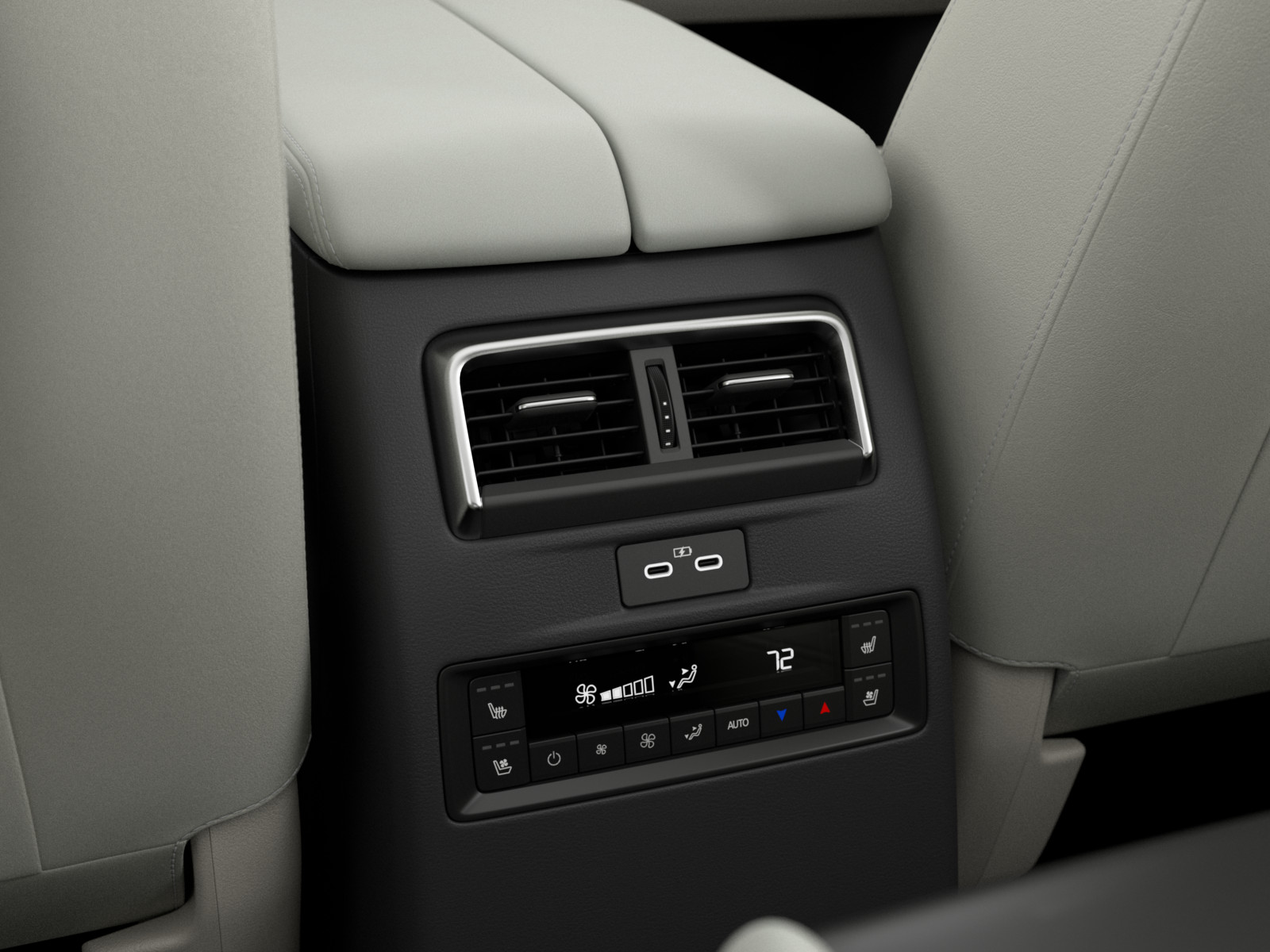 Mazda CX 90 Interior Centerconsolerear