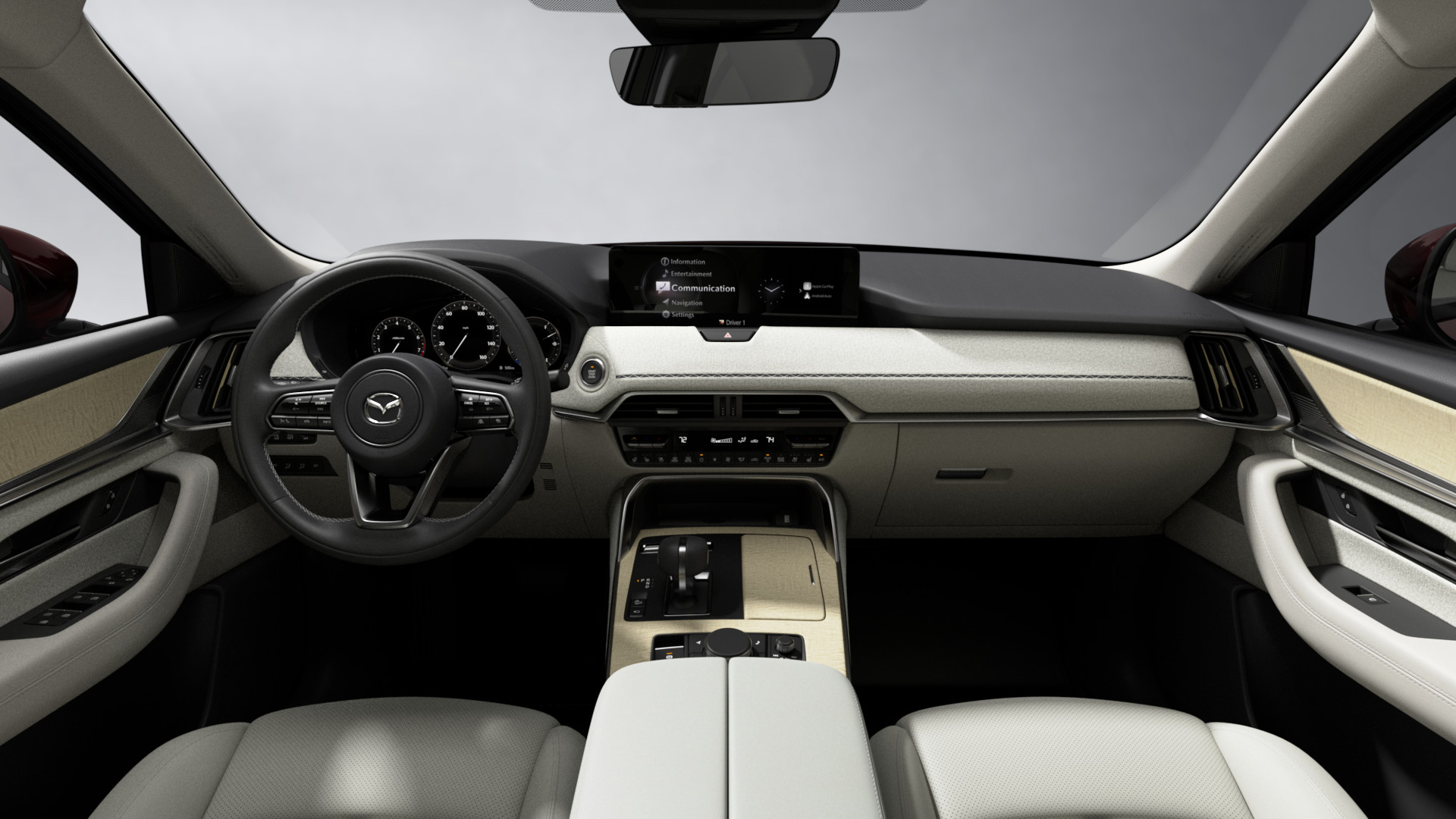 Mazda CX 90 Interior Centerview